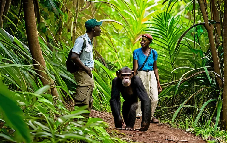 북부 콩고의 비밀스러운 정글 - **Prompt:** An intimate and respectful portrait of an indigenous elder from the Congo Basin, possibl...